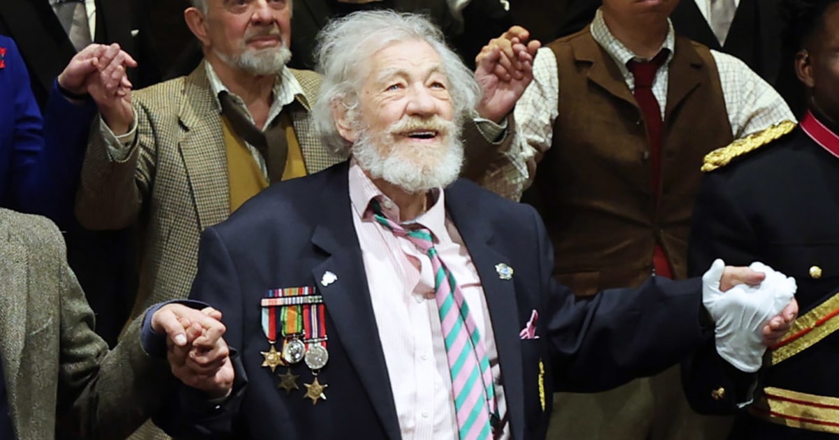 Ian McKellen taken to hospital after fall during London performance