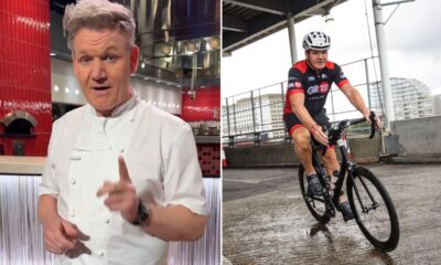 'I'm lucky to be here' - Gordon Ramsay urges people to wear a bike helmet after he suffered 'really bad accident'