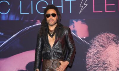 Lenny Kravitz and His Leather Workout Pants Are Celibate