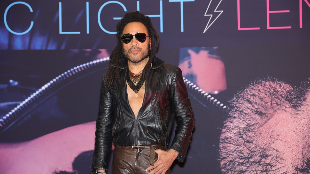 Lenny Kravitz and His Leather Workout Pants Are Celibate