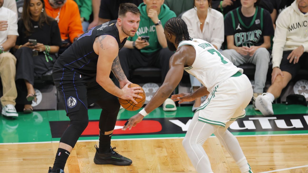 Mavericks' movement stymied by Celtics' defense in Game 1 loss