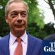 Nigel Farage says he is ‘leader of the opposition’ after Reform UK poll boost | General election 2024