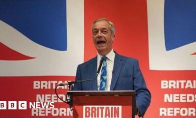 Nigel Farage to run as Reform UK candidate in Clacton