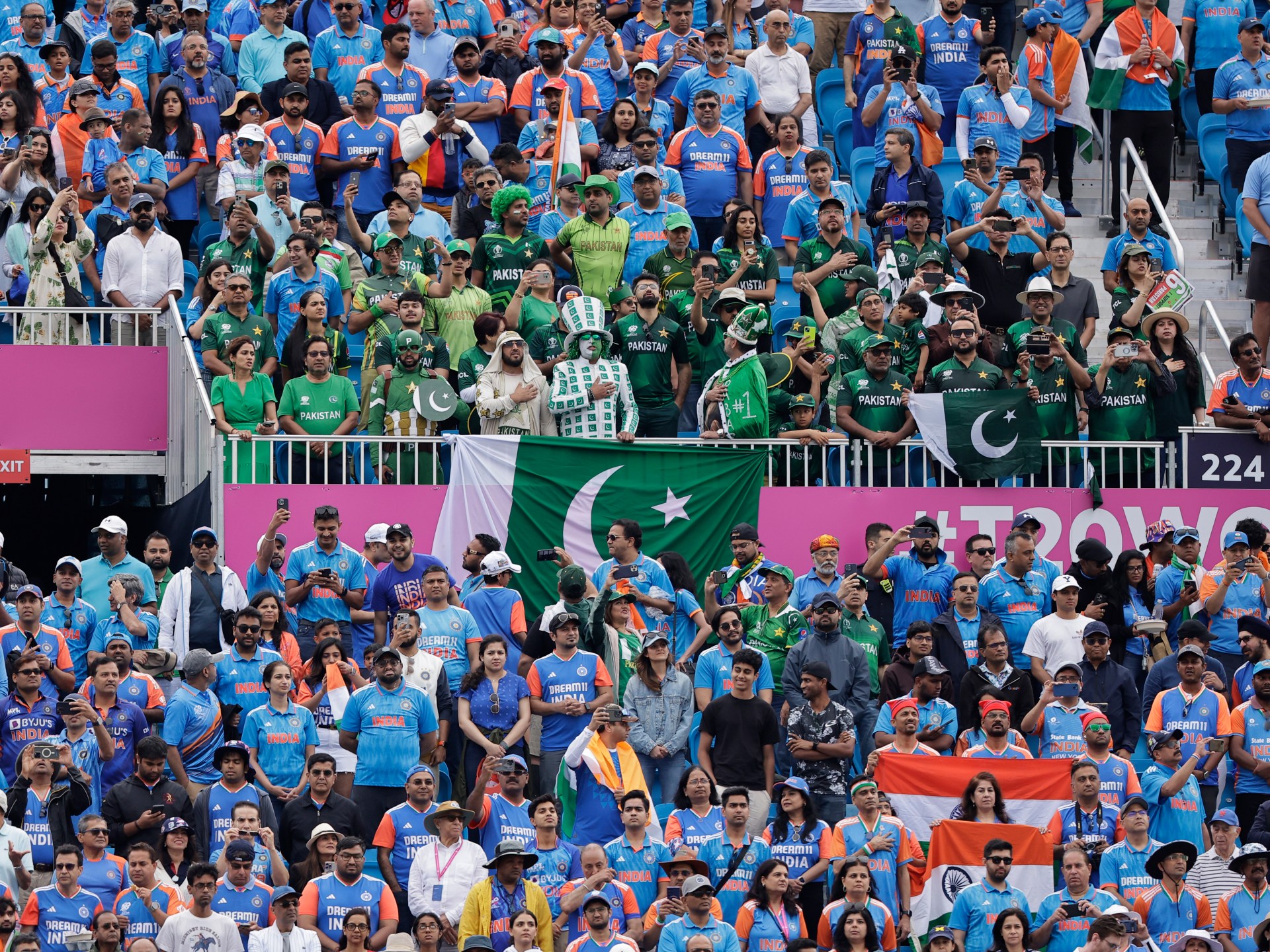 Photos: India vs Pakistan brings the biggest cricket party to the US | Cricket News