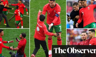 Portugal voice concerns after five pitch invaders get to Cristiano Ronaldo | Euro 2024