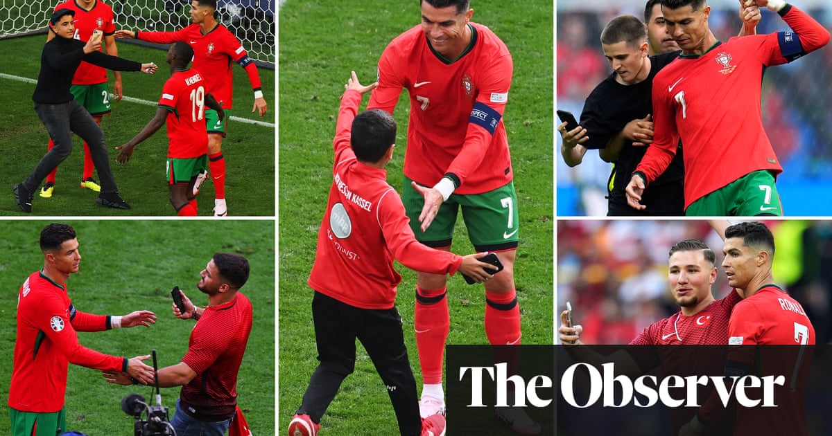 Portugal voice concerns after five pitch invaders get to Cristiano Ronaldo | Euro 2024