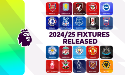 Premier League 2024/25 fixtures released!