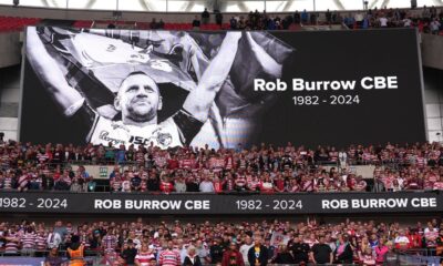 Rob Burrow tributes flow on Challenge Cup final day at Wembley