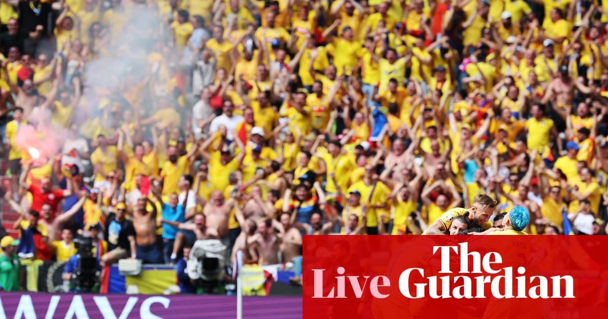 Romania 3-0 Ukraine: Euro 2024 – as it happened | Euro 2024