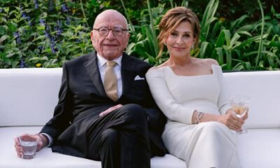 Rupert Murdoch marries for a fifth time in California ceremony