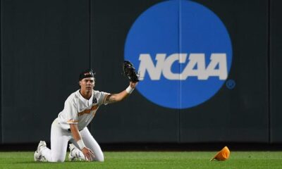 Tennessee vs Texas A&M score updates in College World Series Game 1