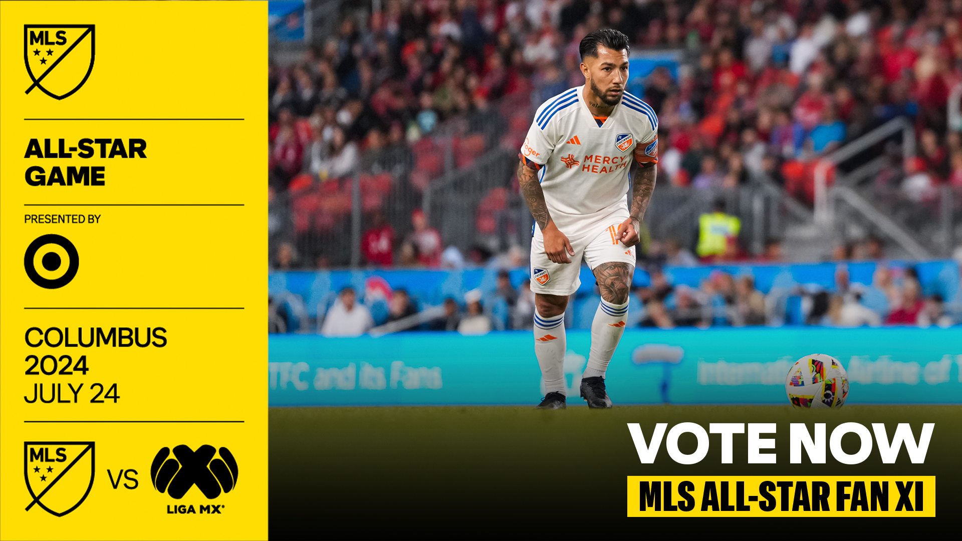 Vote now to send FC Cincinnati players to the 2024 MLS All-Star Game Presented by Target in Columbus