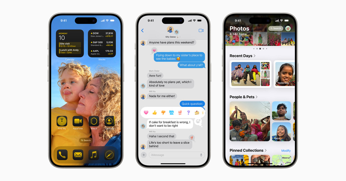 iOS 18 makes iPhone more personal, capable, and intelligent than ever