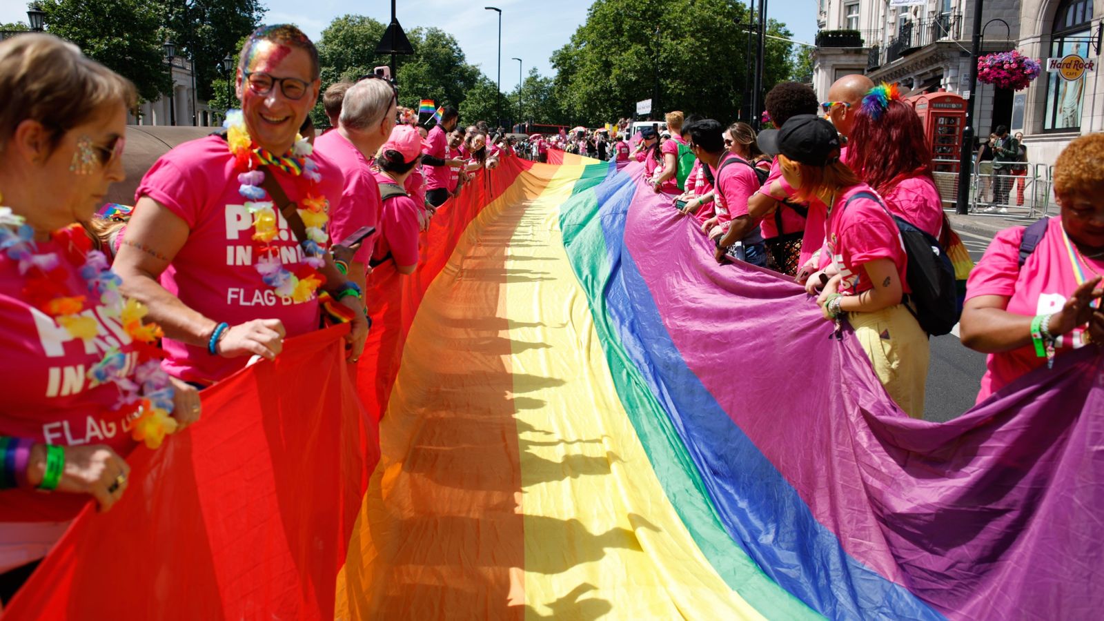 London Pride 2024: 'Deeply shameful' politicians accused of endangering LGBT+ people to score political points | UK News