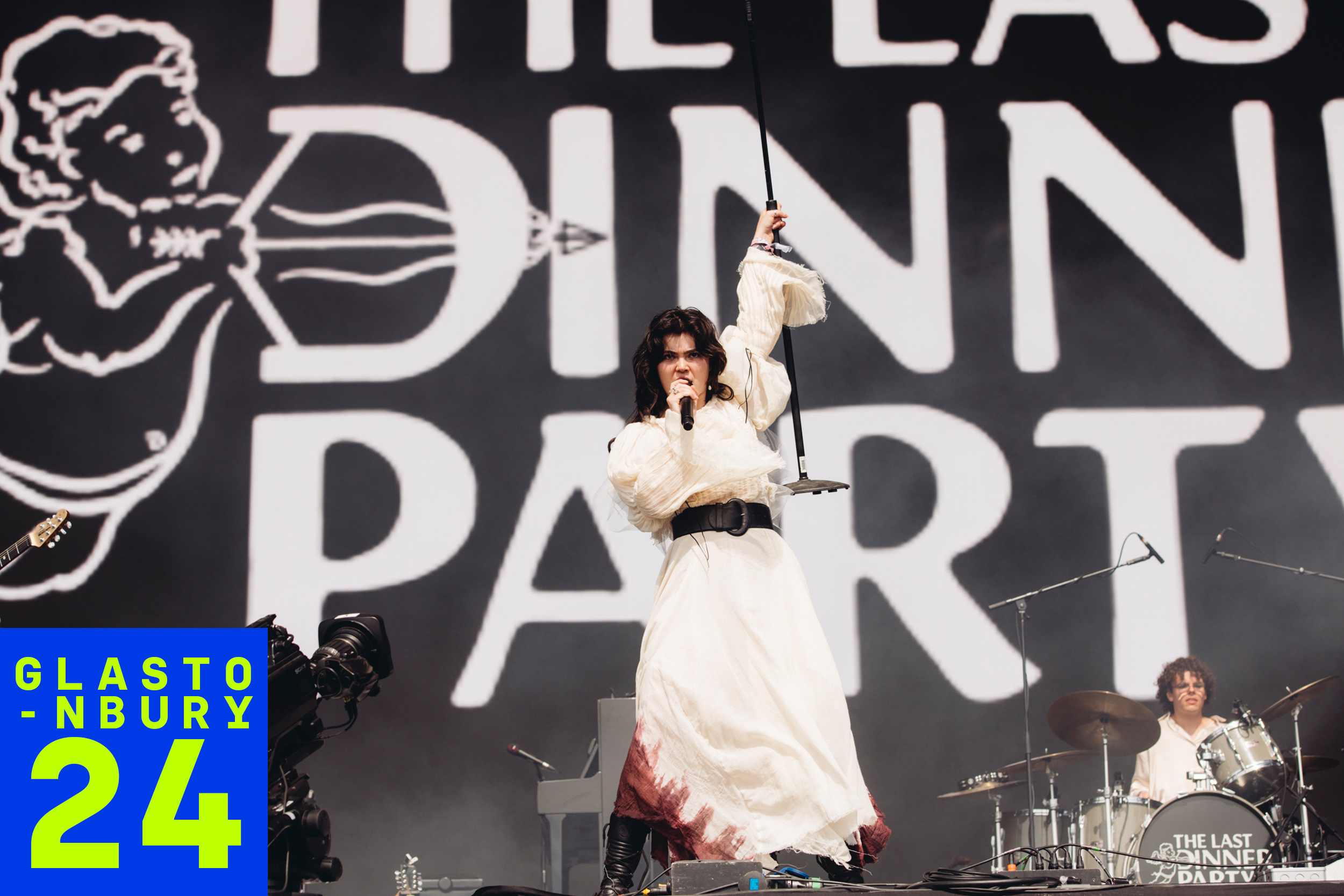 The Last Dinner Party bring pure theatre, classic rock n’ roll and pop camaraderie to Glastonbury 2024