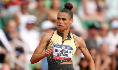 Sydney McLaughlin-Levrone sets 400-meter hurdle world record at U.S. Olympic trials