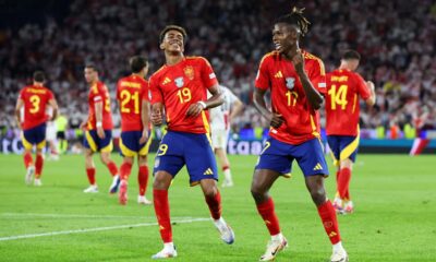 Spain v Georgia LIVE: Euro 2024 result and reaction as Nico Williams and Lamine Yamal inspire La Roja and Dani Olmo adds fourth goal