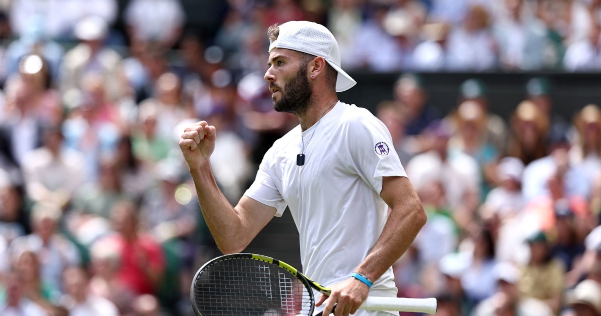 Wimbledon 2024: Rising British star Jacob Fearnley puts in strong display against Novak Djokovic