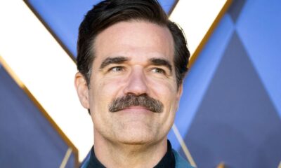 Rob Delaney poses for photographers upon arrival at the World premiere of the film 'Argylle' on Wednesday, Jan. 24, 2024 in London. (Scott A Garfitt/Invision/AP)