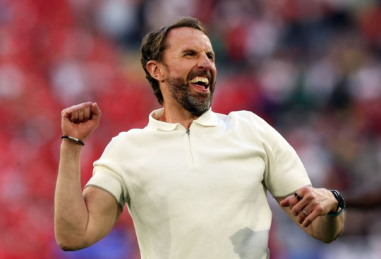 England manager Gareth Southgate at Euro 2024