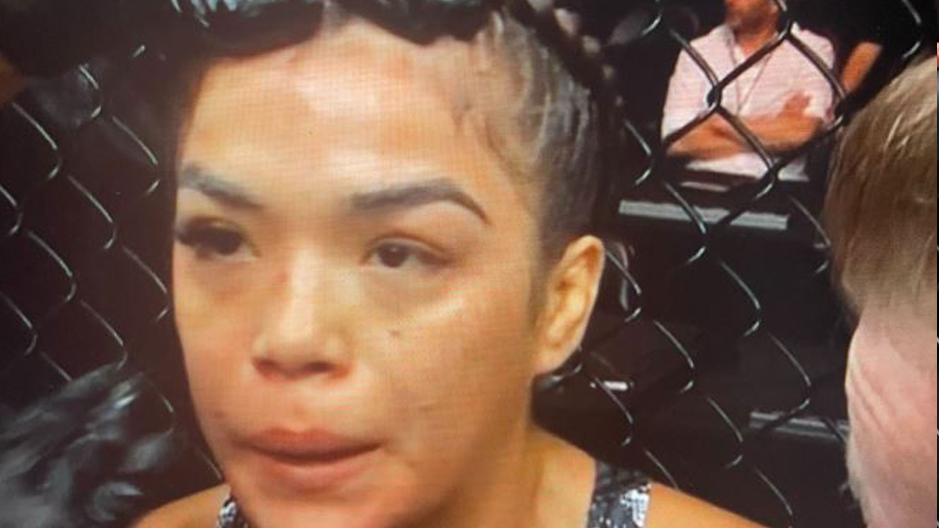 Watch UFC star Rose Namajunas send Tracy Cortez’s EYELASHES flying across the octagon in never-before-seen moment