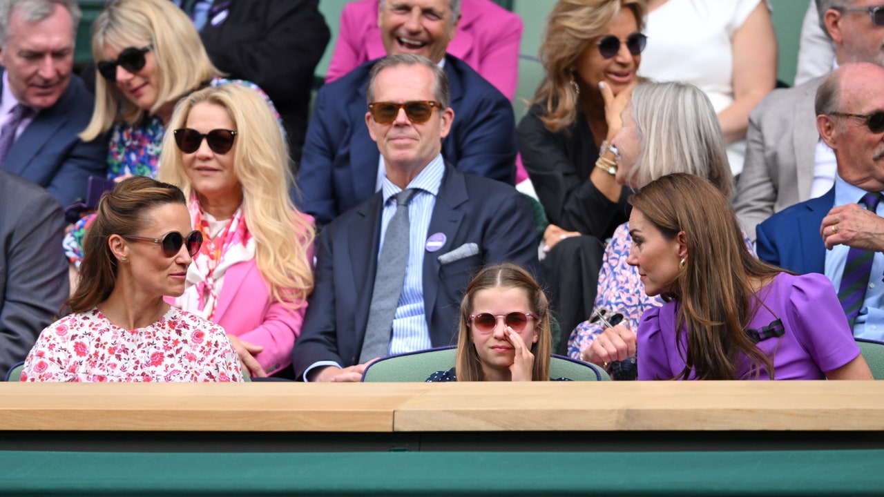 Kate's support system: how Pippa Middleton showcased her close bond to the Princess of Wales during their outing at Wimbledon - while making a touching nod to their brother James