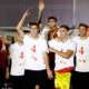 Rodri (middle) made the remarks as the team greeted fans in Madrid. Pic: Reuters