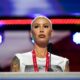 Amber Rose speaks in support of Trump at Republican National Convention