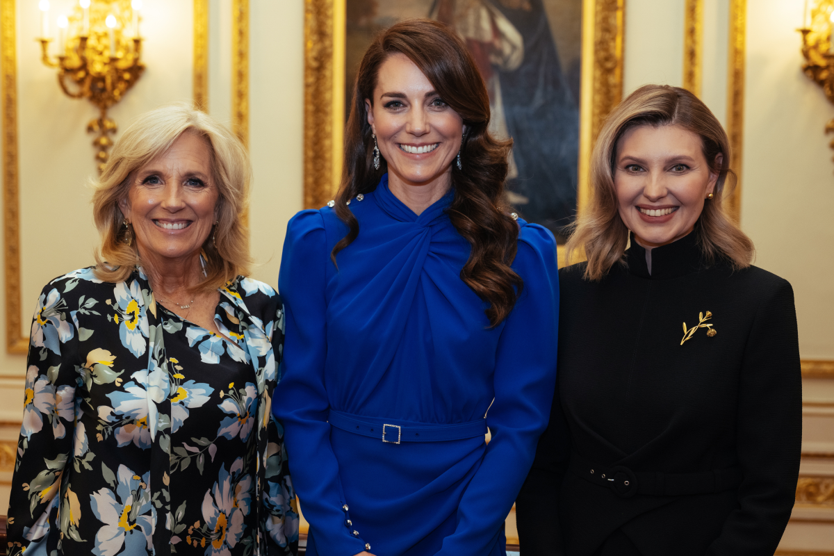 Jill Biden, Princess Kate and Olena Zelenska