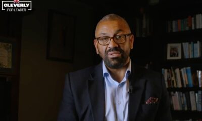 James Cleverly enters race to become next Tory leader