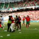 Paris Olympics organisers investigating football pitch invasion mayhem | Paris Olympics 2024 News