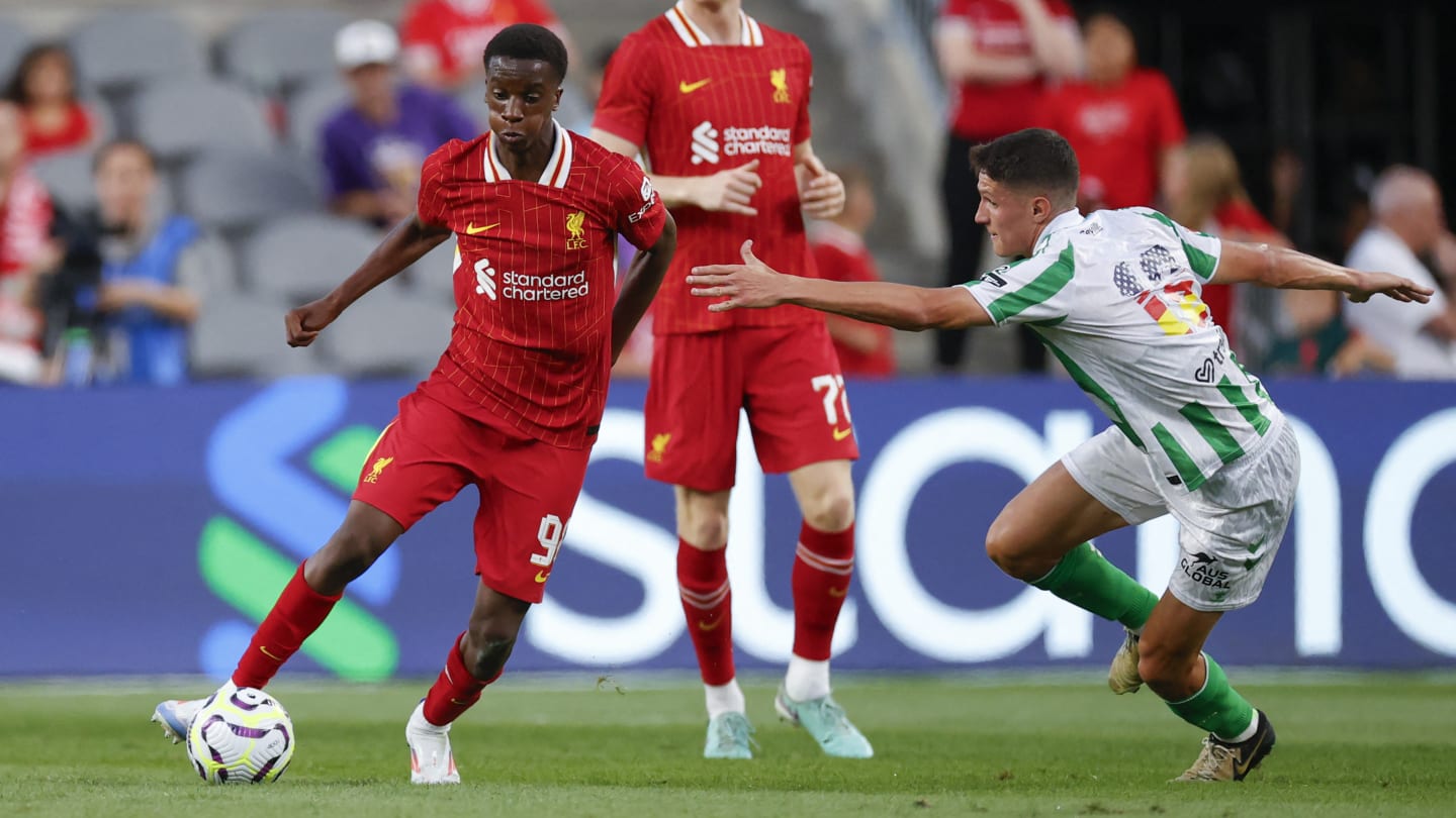 Who is Liverpool academy star Trey Nyoni?