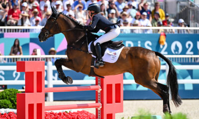 Olympics eventing showjumping – Ros Canter completes team round