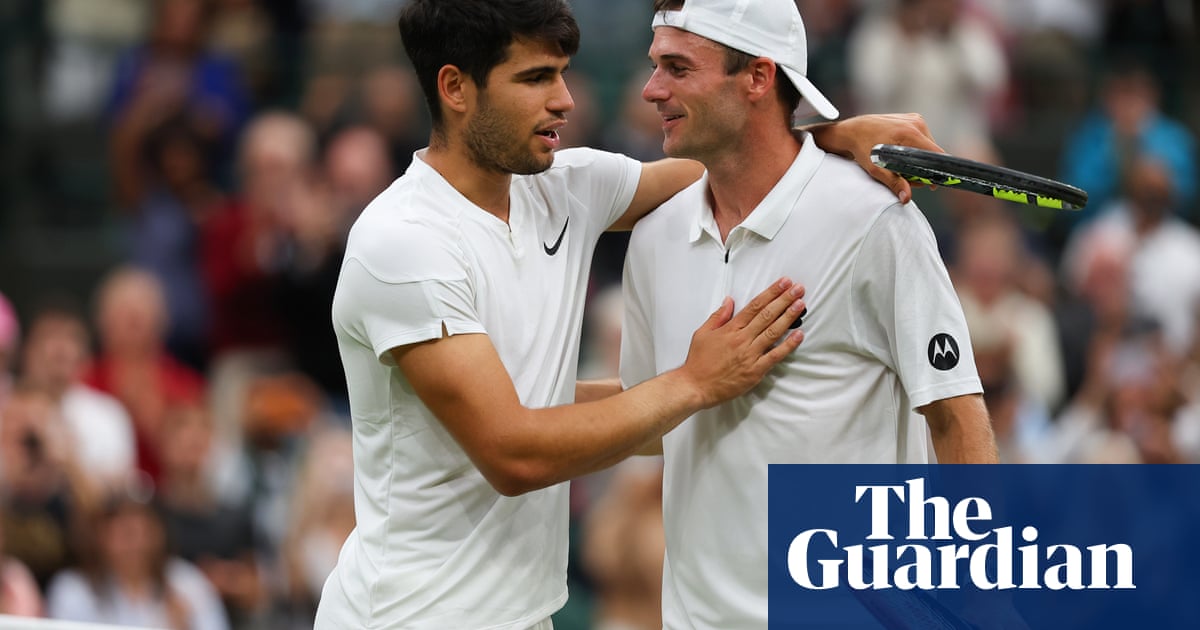 Alcaraz finds ‘solutions’ against Tommy Paul to reach Wimbledon semi-finals | Wimbledon 2024