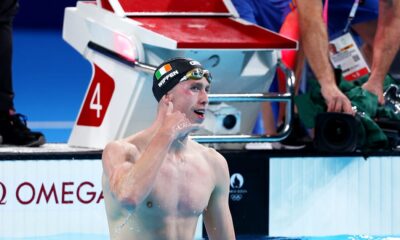 All results, as Daniel Wiffen wins Ireland Olympic gold in men's 800m freestyle