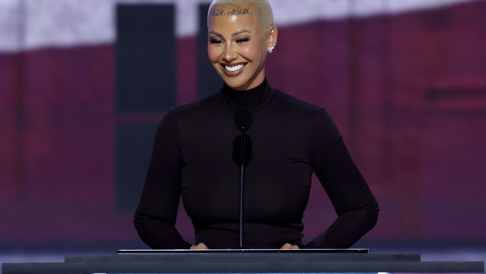 Amber Rose Says 'Media Lied' About Trump in RNC Speech