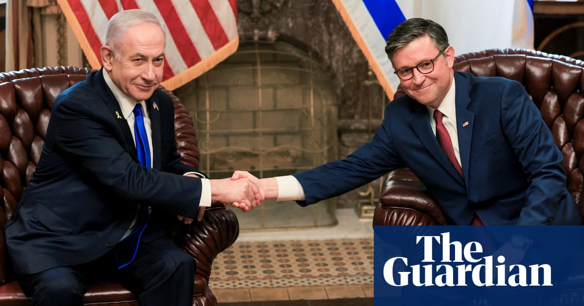 Amid chaos of US politics, Netanyahu finally gets attention he craves in Washington | Benjamin Netanyahu