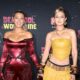 Blake Lively and Gigi Hadid wear Deadpool and Wolverine-themed red carpet looks