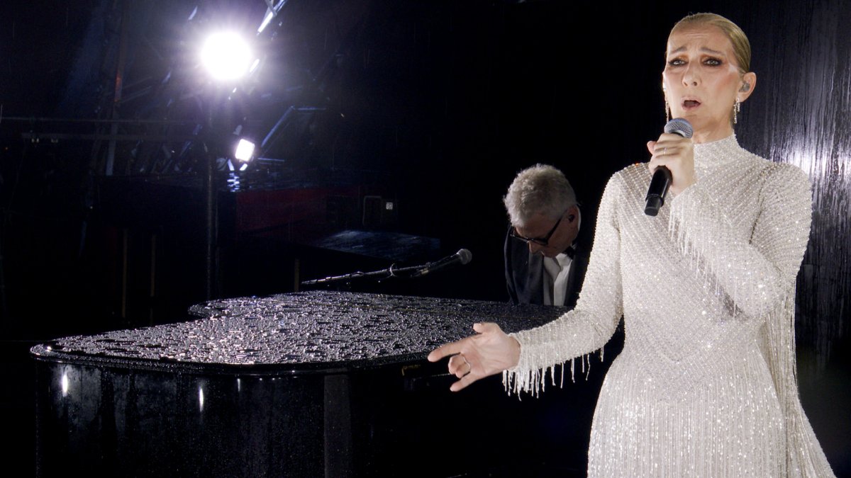 Céline Dion sings from Eiffel Tower in Paris Olympics performance – NBC10 Philadelphia