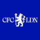 Chelsea FC We Burn Blue logi