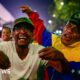 Choreographed celebrations as Nicolas Maduro claims victory