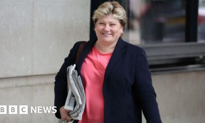 Emily Thornberry dropped as PM announces new ministers