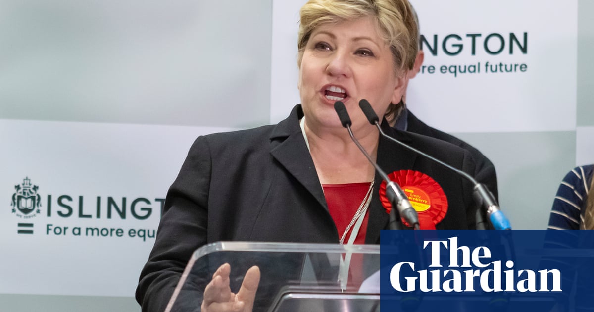 Emily Thornberry ‘sorry and surprised’ not to be given cabinet role by Starmer | Labour