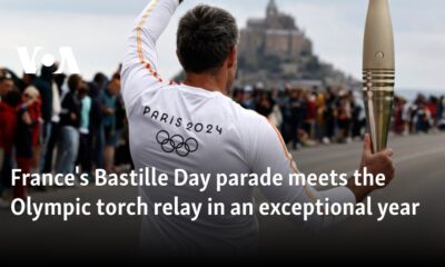 France's Bastille Day parade meets the Olympic torch relay in an exceptional year