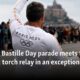 France's Bastille Day parade meets the Olympic torch relay in an exceptional year