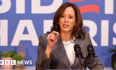 Harris donations top $100m after Biden's exit from presidential race