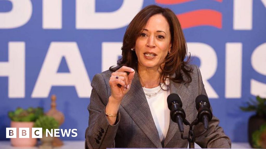 Harris donations top $100m after Biden's exit from presidential race