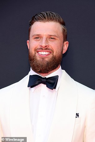 The Chiefs kicker attended Thursday night's award ceremony in LA