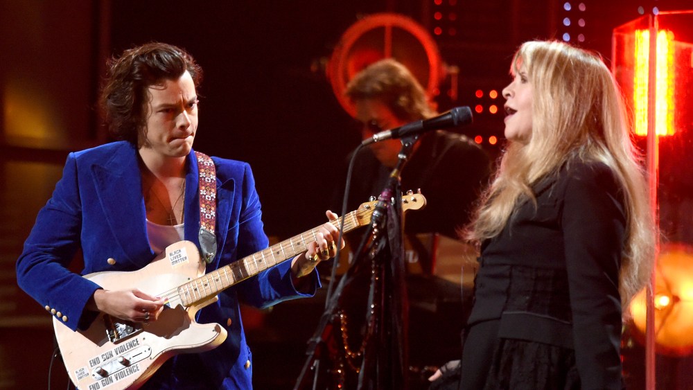 Harry Styles Joins Stevie Nicks on Stage at BST Hyde Park