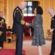 Iconic singer Shirley Bassey receives top honour from the King Charles III